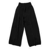 BATONER-HYPER-TWIST-WOOL-RIB-WIDE-PANT-レディース-Black-168x168
