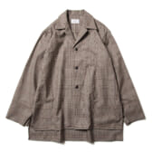 URU-WOOL-CHECK-OPEN-COLLAR-SHIRTS-Brown-168x168