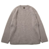 BATONER-SOLID-WOOL-RIB-CREW-NECK-メンズ-Beige-168x168