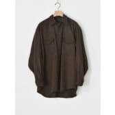 COMOLI-WCA-ハウンドトゥース-CPO-Brown-168x168