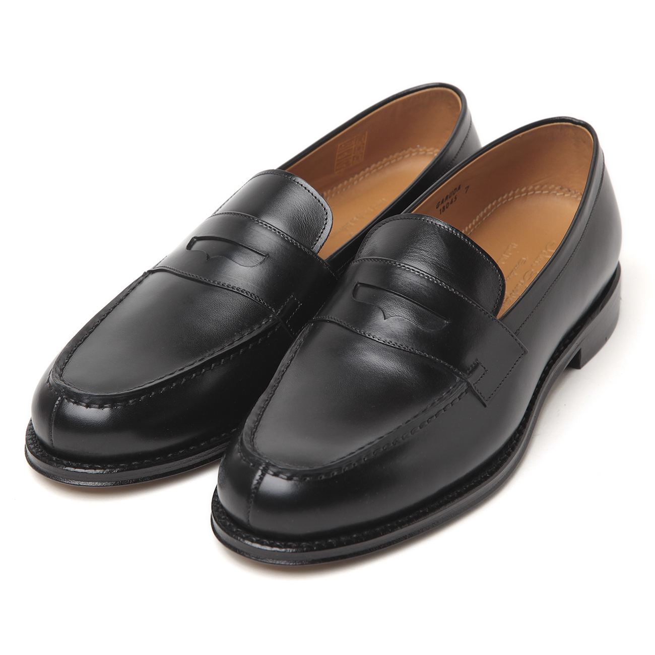 JALAN-SRIWIJAYA-コインローファー-Calf-Black