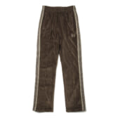 Needles-Narrow-Track-Pant-CPe-Velour-Brown-168x168