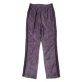 Needles-Narrow-Track-Pant-CPe-Velour-Purple-168x168