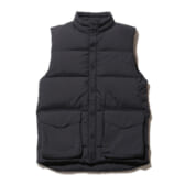 snow-peak-Recycled-Nylon-Ripstop-Down-Vest-Black-168x168