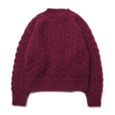 BATONER-MOHAIR-WOOL-LACE-CREW-NECK-レディース-Bordeaux-168x168