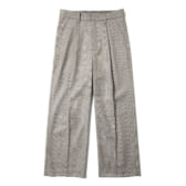 URU-WOOL-CHECK-1-TUCK-PANTS-Beige-168x168