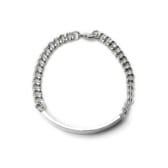 A.P.C.-Darwin-細チェーンブレスレット-Metal-Gray-168x168