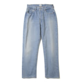 CIOTA-本藍-スビンコットン-13.5oz-ストレートデニム-Light-Blue-Damage-168x168