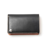 LEATHER-SILVER-MOTO-W2E-二つ折ウォレット-クロームエクセル-Black-168x168