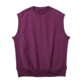 AURALEE-SUPER-MILLED-SWEAT-SLEEVELESS-レディース-Purple-168x168
