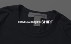 メゾンアイテムをデイリーに。『COMME des GARÇONS SHIRT』のTシャツのご紹介。
