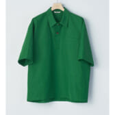 AURALEE-HIGH-DENSITY-FINX-LINEN-WEATHER-HALF-SLEEVED-SHIRTS-Green-168x168