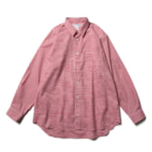 COMME-des-GARÇONS-SHIRT-FOREVER-Wide-Classic-yarn-dyed-cotton-small-check-White-Red-168x168