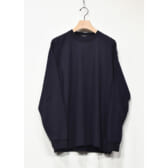 COMOLI-空紡天竺-長袖Tシャツ-Navy-168x168