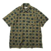ENGINEERED-GARMENTS-Camp-Shirt-Cotton-Cross-Batik-Olive-168x168