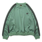Needles-Track-Crew-Neck-Shirt-Poly-Smooth-Emerald-168x168