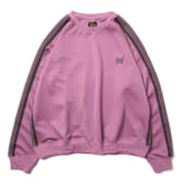 Needles-Track-Crew-Neck-Shirt-Poly-Smooth-Smoke-Pink-168x168