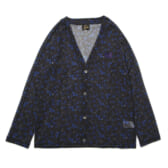 Needles-V-Neck-Cardigan-Poly-Mesh-Floral-Printed-レディース-Black-168x168