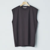 AURALEE-ORGANIC-COTTON-HIGH-GAUGE-JERSEY-SLEEVELESS-レディース-Dark-Brown-168x168