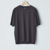 AURALEE-ORGANIC-COTTON-HIGH-GAUGE-JERSEY-TEE-レディース-Dark-Brown-168x168