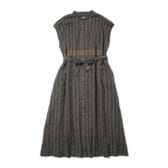 ENGINEERED-GARMENTS-Banded-Collar-Dress-Small-Seersucker-Plaid-Olive-168x168