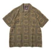 Needles-SS-Classic-Shirt-PER-Chain-Border-Jq.-Olive-168x168