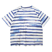 Porter-Classic-ARTIST-BORDER-T-SHIRT-Blue-168x168