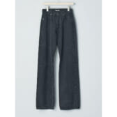 AURALEE-SELVEDGE-FADED-LIGHT-DENIM-PANTS-レディース-Lightning-Effect-Black-168x168