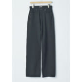 AURALEE-SELVEDGE-LIGHT-DENIM-PANTS-レディース-Black-168x168