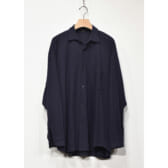 COMOLI-コットンジャージ-コモリシャツ-Navy-168x168