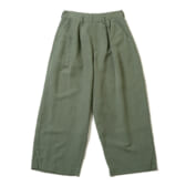 Dulcamara-スラッシュヘムワイドシャツ-PT-P-Moss-Green-168x168