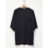 COMOLI-サマーウール天竺-Tシャツ-Navy-168x168