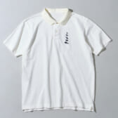 MOUNTAIN-RESEARCH-Animal-Polo-動物刺繍-鹿の子-White-168x168