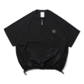 S.F.C-HALF-ZIP-NYLON-SHIRT-Black-168x168