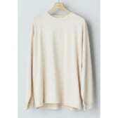 AURALEE-LUSTER-PLAITING-LS-TEE-Peach-Beige-168x168
