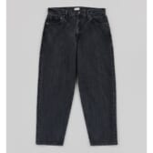 CIOTA-ブラック-スビンコットン-13.5oz-ワイドテーパードデニム-Medium-Black-168x168