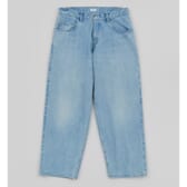 CIOTA-インディゴ-スビンコットン-13.5oz-バギーデニム-light-Blue-Damage-168x168