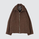 YOKE-FRONT-ZIP-STAND-COLLAR-BLOUSON-Brown-168x168