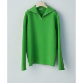 AURALEE-HEAVY-MILANO-RIB-KNIT-ZIP-TURTLE-Green-168x168