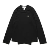 COMME-des-GARÇONS-SHIRT-cotton-jersey-plain-with-LACOSTE-badge-Black-168x168