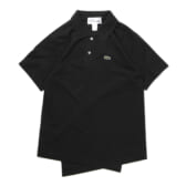 COMME-des-GARÇONS-SHIRT-cotton-pique-plain-with-LACOSTE-badge-Black-168x168