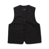 ENGINEERED-GARMENTS-Upland-Vest-Cotton-Bull-Denim-Black-168x168