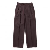 INTERIM-LIMITED-FADE-BROWN-2-TUCK-STRAIGHT-SLACKS-Wine-Brown-168x168