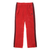 Needles-Narrow-Track-Pant-CPe-Velour-Red-168x168