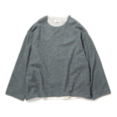 URU-WOOL-CHECK-CREW-NECK-SHIRTS-Sax-168x168