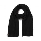 BATONER-SOLID-WOOL-MUFFLER-メンズ-Black-168x168