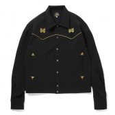 Needles-Piping-Cowboy-Jac-PEPU-Double-Cloth-Black-168x168
