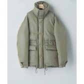 AURALEE-FINX-POLYESTER-CHAMBRAY-DOWN-COAT-レディース-Olive-Khaki-Chambray-168x168
