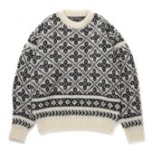 BATONER-MOHAIR-LATOVIAN-CREW-NECK-レディース-Ivory-168x168