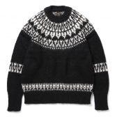 BATONER-MOHAIR-NORDIC-CREW-NECK-メンズ-Black-168x168